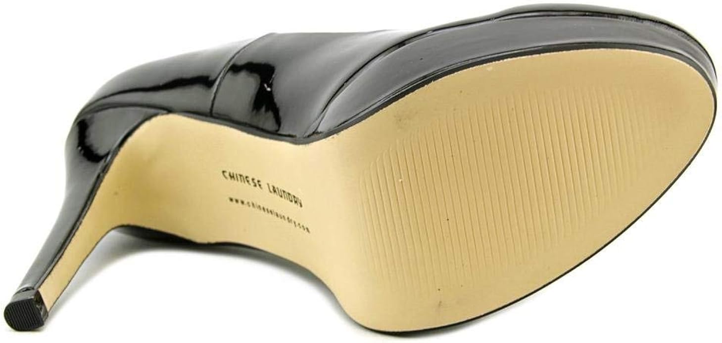 chinese laundry black platform pumps