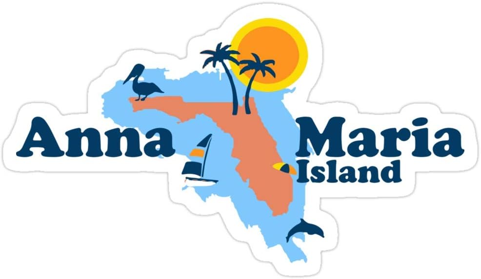Big Lens store Anna Maria Island. Stickers (3 Pcs/Pack)