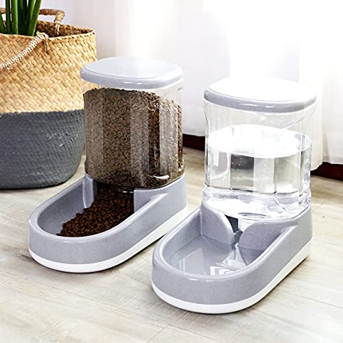 LeYoMiao Automatic Pet Feeder Medium and Small Pet Automatic Food Feeder and Drinker Set 3.8 L, Dog Travel Supplies… - Image 8