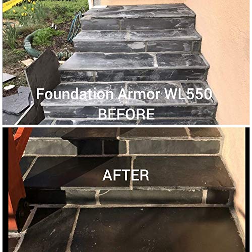 Armor WL550 1 GAL Matte Wet Look Sealer for Concrete, Brick, Pavers, and Stone