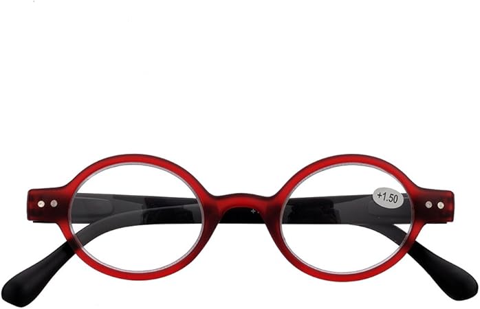 red round eyeglasses