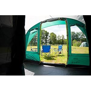 COLEMAN Rocky Mountain, 5 Plus Tenda Unisex-Adulto, Verde/Grigio, Taglia Unica - immagine 5