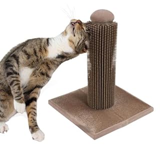 SmartyKat Brush Up Cat Grooming Post