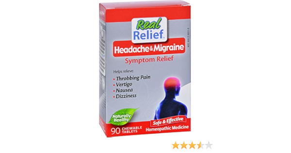 Amazon Com Homeolab Headache Migraine Relief 90 Tablets Health Personal Care