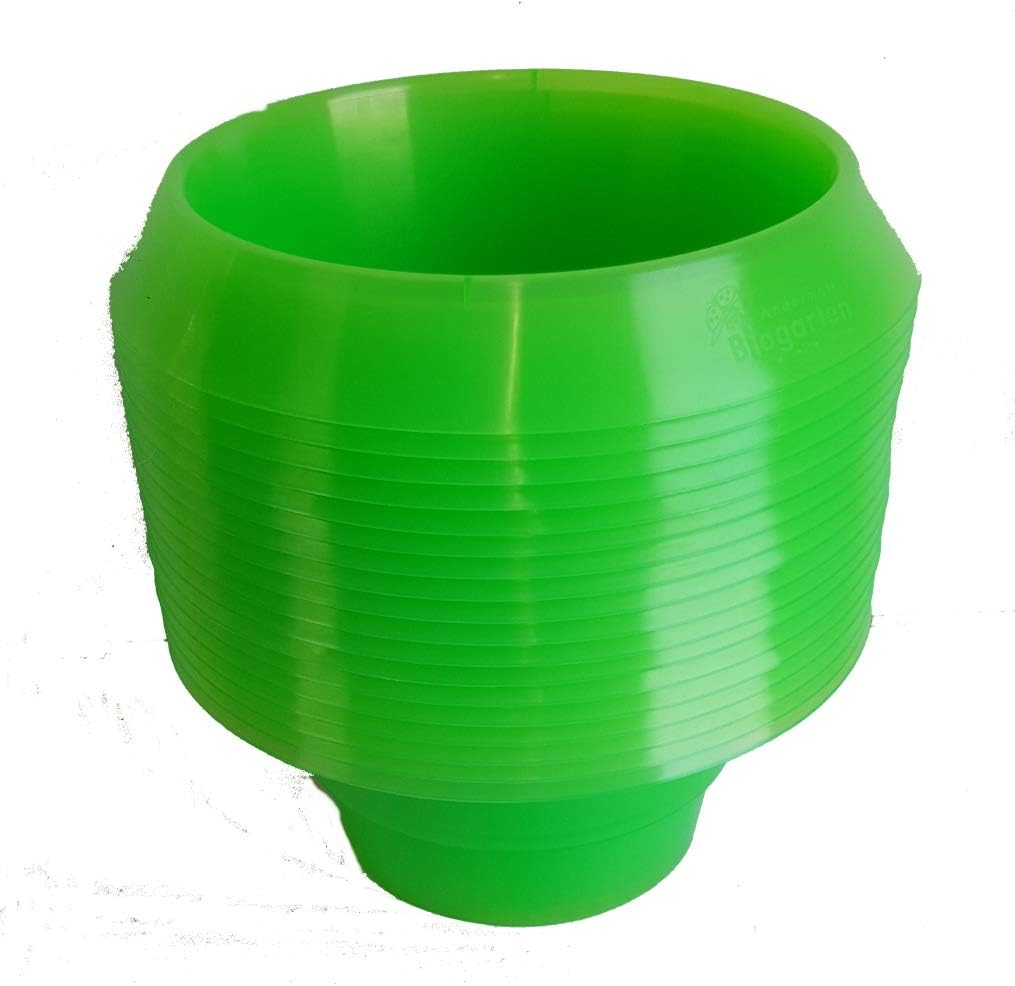 Slug Collars/Hosta Halos with or Without lids (Pack of 18 slug Collars)