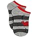Disney Winnie the Pooh Girls Womens Queen 6 pack Socks (10-13 (Shoe: 6-12), Winnie Grey Queen)