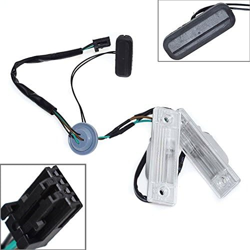 New Rear Trunk Release Switch + Licence Plate Lamp for 2011-2014 Chevrolet Cruze