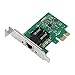 QNINE 10/100/1000 Mbps PCIe Network Card, Gigabit Ethernet Adapter PCI Express with Low Profile Bracket, PCI-e X1 RJ45 LAN Card for PC, Support Windows XP / 7/8 / 10