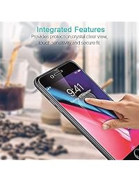 LK - Protector de pantalla para iPhone 8 Plus y iPhone 7 Plus (3 unidades)