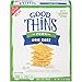 Good Thins Gluten Free Sea Salt Corn Crackers (Pack of 12)