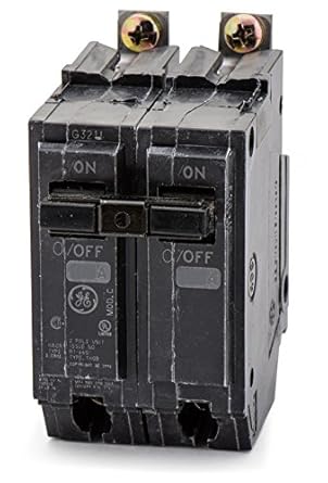 GE THQB2115 Bolt-On Mount Type THQB Miniature Circuit Breaker 2-Pole 15