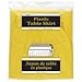 Unique Industries, Plastic Table Skirt, Party Supplies - Yellow, 29 Inches x 14 Feet