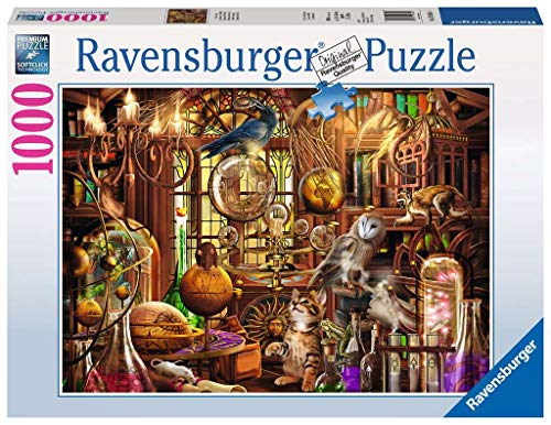 Ravensburger Puzzle 19834 - Merlins Labor - 1000 Teile Puzzle für Erwachsene und Kinder ab 14 Jahren