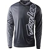 Troy Lee Designs GP 50/50 Men's Off-Road Motorcycle Jerseys - Charcoal