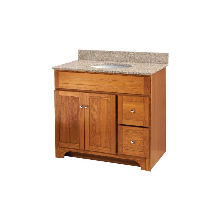 Foremost WROA3621D Worthington 36Inch Oak Bathroom Vanity LAVORIST