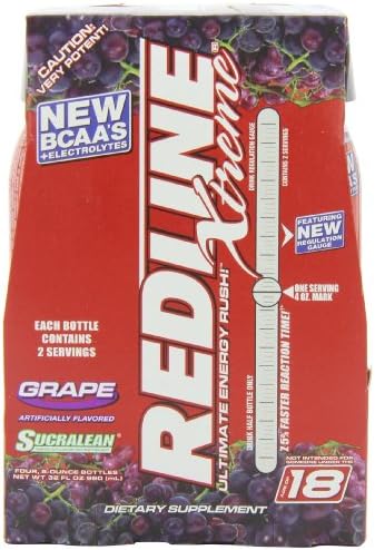 VPX Redline Extreme Grape 8oz, 24-Count