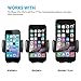 Jarv Premium Flexible Air Vent Car Holder for Apple iPhone 10 X 8 7 6S Plus Samsung Galaxy S 9 S8 S7 Plus, Note 9 8 (all 4-6.3