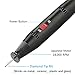 Electric Engraver Pen Engraving Tools Carve Tool Engraving Pen Battery Powered with Diamond Tip Bit to Engrave on Metal Glass Leather Ceramic Plastic
