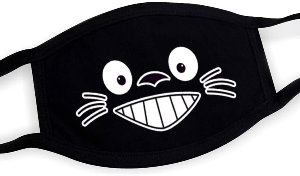 Surkat Kid Anime Mouth Mask PM2.5 Anti-dust Kwaii Mask Mouth Cover with Adjustable Strap