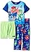 PJ Masks Toddler Boys 3 piece Shorts Pajama Set (4T, Blue/Green)