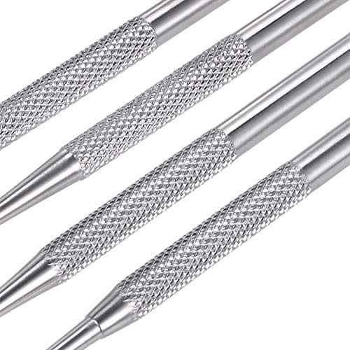Dental Hygiene Tools 5pcs Stainless Steel Scaler Instrument Set – Mouth Mirror, Tarter Scraper, Teeth Pick, Tweezers for Home & Pet