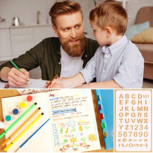 4 5ARTH+Journal+Stencils+Set+Templates