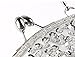SSMY Beaded Sequin Design Flower Evening Purse Large Clutch Bag