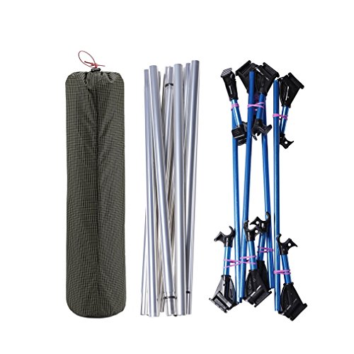 Belovedkai Ultralight Folding Tent Camping Cot Bed, Single Camp Bed Bed Travel Cot 440lbs for Camping Hiking Fishing with Free Storage Bag