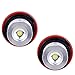 2Pcs Blue BMW Angel Eyes Halo Ring Marker Light Bulb CREE Led Headlight 5W 6000K 720Lm for BMW 1 5 6 7 Series X3 X5 (Fit E39 E53 E60 E63 E64 E65 E66 E83 E87)