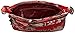Vera Bradley Women's Cotton Triple Zip Hipster Crossbody Purse, Bohemian Blooms, One Size