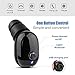 100% [Waterproof IP68 Wireless Mini Bluetooth Earbud], Wireless Bluetooth V4.2 Earphone, Sport Headphone，Sweat Proof Stable Fit In Ear Workout Headset for Kids Black (One Piece)