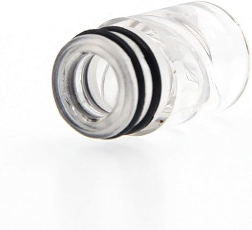 Amazon Coraly 電子タバコ Ego Aio ドリップチップ スパイラル ドリップチップ 6個セット 510規格 Vape 液体ジャンプを減らす 透明な色 Coraly アトマイザー
