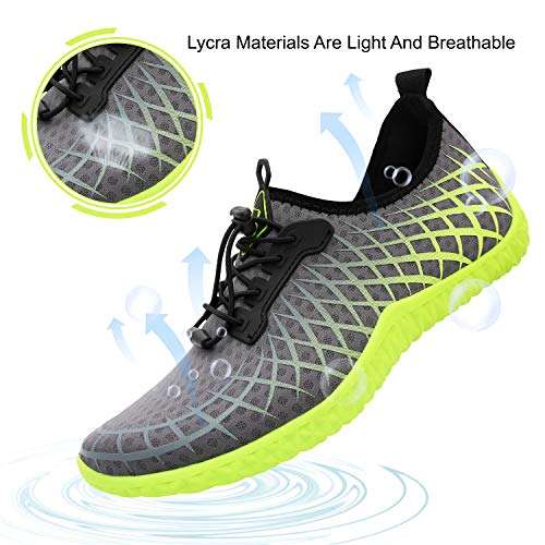 Spesoul Womens Mens Water Sports Shoes Outdoor Quick Dry Barefoot Athletic Aqua Shoe for Beach Swim Pool Surf Diving Yoga