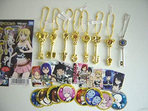 Amazon Co Jp Irl10azフェアリーテイルfairy Tail星霊の鍵マスコット8種レオtakaratomyarts0円 C ホビー 通販