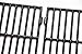 Hongso PC0193 Universal Cast Iron Cooking Grid Replacement for Select Gas Grill Models by Perfect Flame, Master Forge, Jenn Air and others, Set of 3