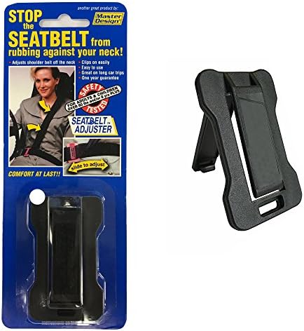 Master Design Seatbelt Adjuster - Provides Comfort for Neck and Shoulder While Driving!