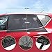 KUYANG Car Window Shade, 2 Pack ( Size L ) Car Sun Shade for Car Window, Universal Breathable Mesh for Back Seat Windshield, Good for Kids, Passengers, Fit Most of Vehicles.