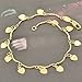 SeaISee Lovely Womens Wristband 14K Real Gold Filled Heart Lot Chain Link Bracelet