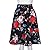 NREALY Skirt Womens Ladies Vintage Summer Floral Print High Waist Skater Skirt Mini Skirt