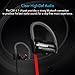 Tenergy T20 Bluetooth Wireless Headphones, IPX7 Sweatproof Sports Earphones for Running, Noise Canceling 8-Hour Working Time, in-Ear Bluetooth V4.1 Stereo Earbuds with Mic Bonus Sport Armband