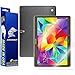 ArmorSuit MilitaryShield Black Carbon Fiber Skin Wrap Film + HD Clear Screen Protector for Samsung Galaxy Tab S 10.5 - Anti-Bubble Film