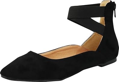 flats with criss cross straps