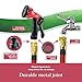 50ft Garden hose,Expandable Hose,Heavy Duty Flexible Hose Pipe with 8-Way Spry Nozzle,3/4