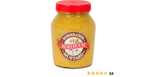 Amazon Com Morehouse Horseradish Mustard 8 Oz Grocery Gourmet Food