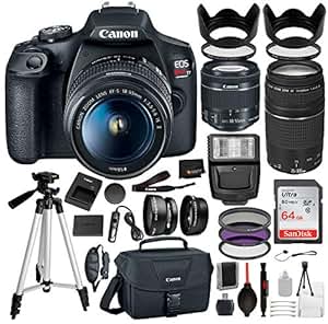 Amazon.com : Canon EOS Rebel T7 Digital SLR Camera with EF