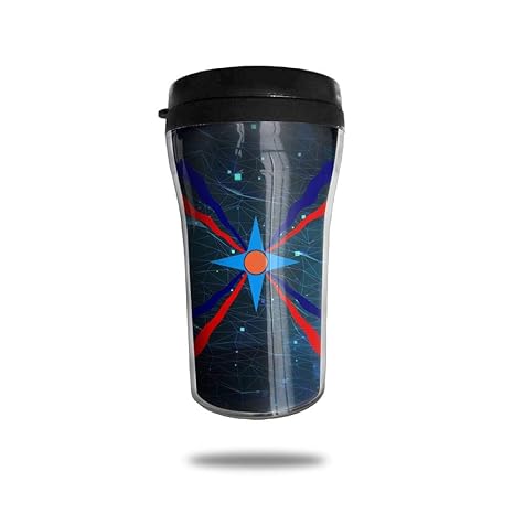 Amazon Com Mug Stainless Steel Assyrian Flag Travel Tumbler Small Travel Mug Sport Bottle Cup 8 5 Oz Coffee Cups Mugs
