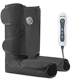 Belmint Air Leg Circulation Massager and Air Compression Leg Wraps with Handheld Controller for Foot and Calf Pain Relief, Improve Circulation, and Relax Muscles