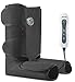 Leg Air Compression Massager - Foot Calf Circulation Massager with Handheld Controller | Leg Wraps for Pain Relief Improve Blood Circulation and Relax Muscles