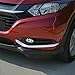 Vesul Chrome Front Fog Lamp Fog Light Cover Trim Compatible with Honda HR-V HRV 2016 2017 2018