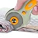 Rotary Cutter & Self Healing Mat Set – Professional Double Sided Cutting Mat with Rotary Plus 5 Replacement Blades Making The Ultimate Arts & Crafts Kit for Sewing Quilting & Much More (12x18)